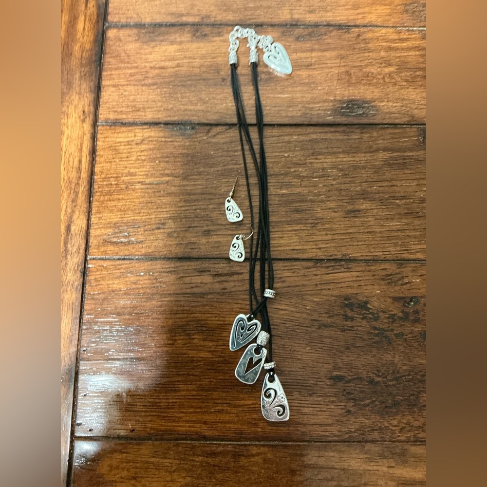 Brighton necklace and earrings